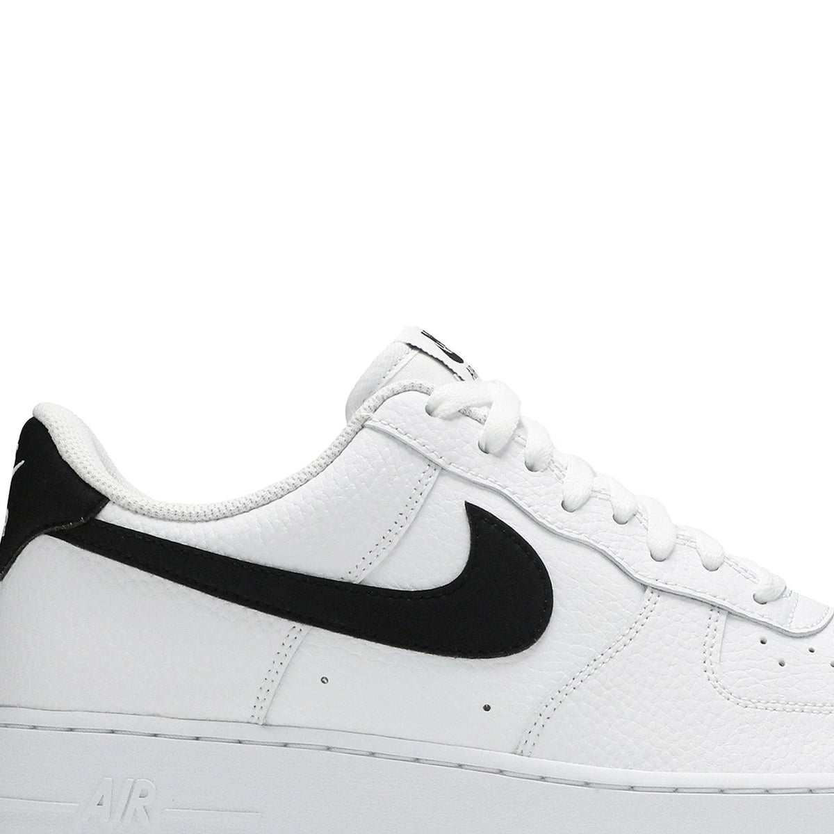 Nike Air Force 1 Low '07 'White Black Pebbled Leather' (2021)