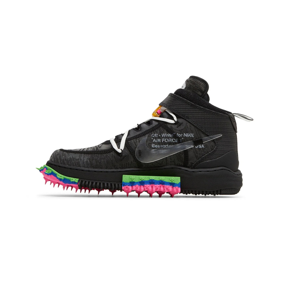 Nike Air Force 1 Mid 'Off-White Black' (2022)